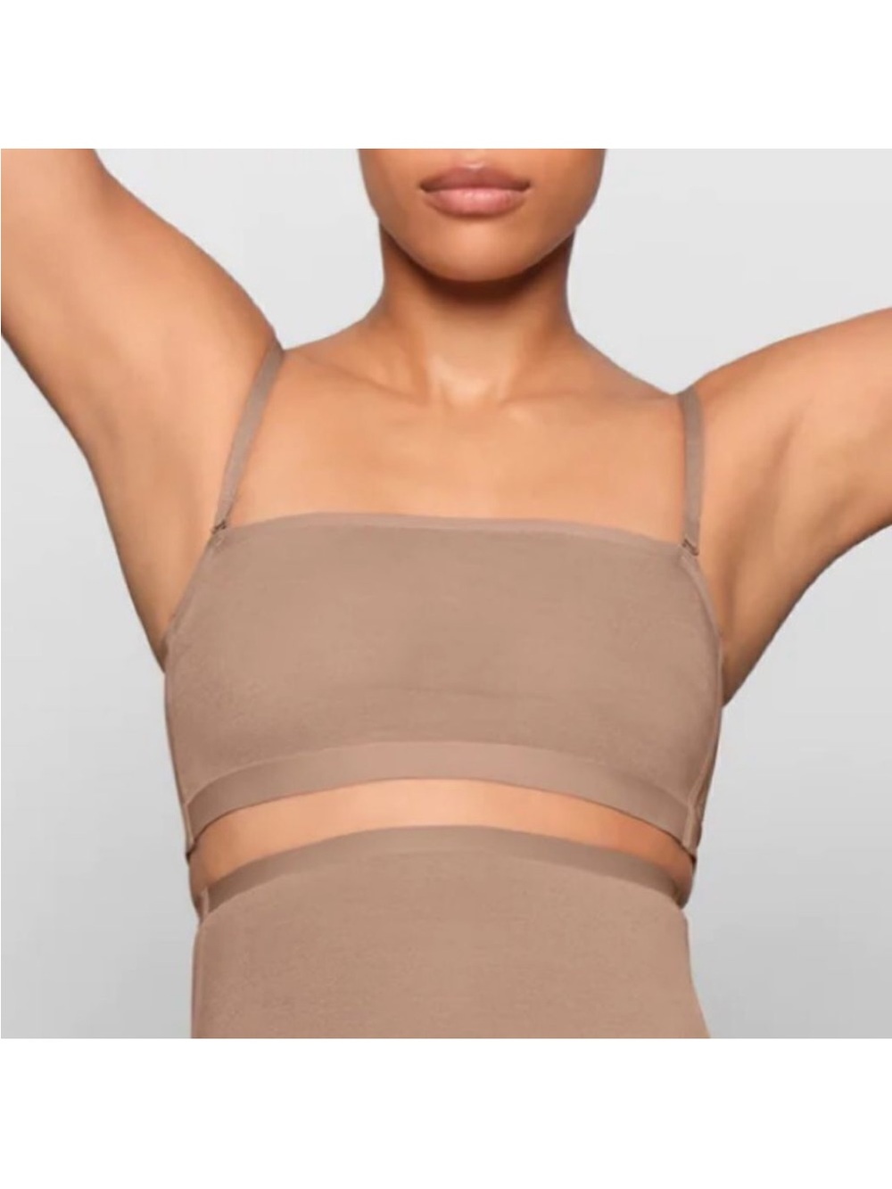 SKIMS Sheer Sculpt Convertible Bandeau Sienna